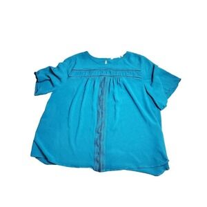 Soft Surroundings Rayon Blouse Top 1X Plus